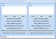 List Remove, Compare & Duplicate Manager Software screenshot